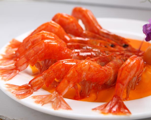 steamed shrimp 